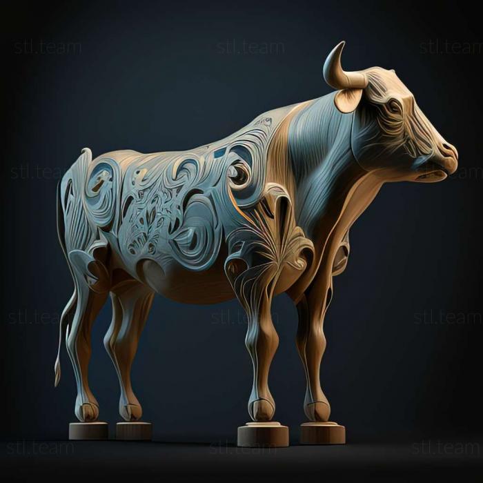 3D model cattle (STL)